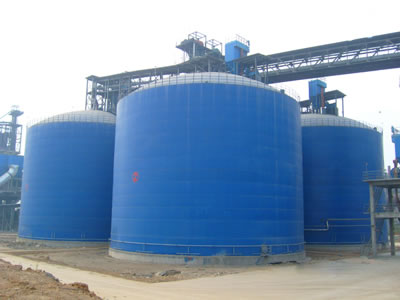 固镇水泥钢板库改造