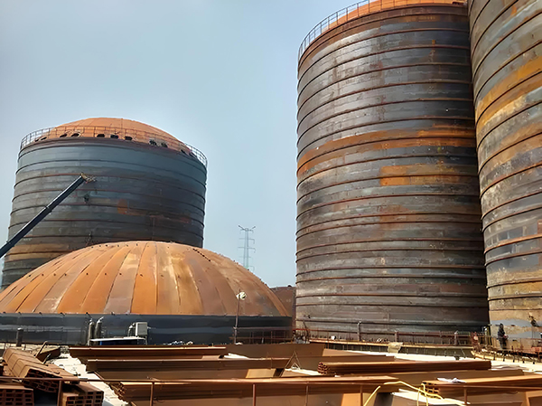 固镇焦粉钢板仓